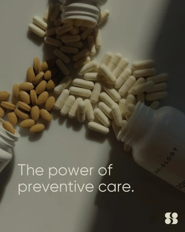 The Power of Preventative Care: Taking Charge of Your Health Before Issues Arise

Preventative care isn’t just about avoiding illness-it’s about optimizing your health for the long run.

For too long, women’s healthcare has been reactive-treating symptoms instead of addressing the root cause. At She•ology, we believe in a proactive approach, where you take control of your health before problems start.

Why Preventative Care Matters:

Early Detection Saves Lives - Routine screenings, lab work, and health assessments can identify concerns before they become major issues.

Balanced Hormones = Better Health - Many women experience fatigue, weight changes, and
mood swings without realizing it’s hormone-related. Early testing helps maintain balance.

Longer, More Meaningful Appointments - Members get more time with their
providers to dive deep into their unique health needs.

Personalized Wellness Plans - Health isn’t one-size-fits-all. Our approach looks at your lifestyle, nutrition, mental well-being, and overall wellness to create a plan tailored to YOU.

Peace of Mind - Instead of waiting for symptoms to worsen, preventative care gives you the
confidence of knowing your health is being actively managed.

Your health is your greatest asset-don’t wait until something feels “off.” Prioritize
preventative care and experience the difference with she-ology.

Become a She•ology member today and take the first step toward complete, personalized health care ✨

#PreventativeCare #WomensHealth #KnowYourBody #sheology #HealthFirst #hormonebalance